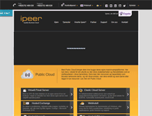 Tablet Screenshot of ipeer.no